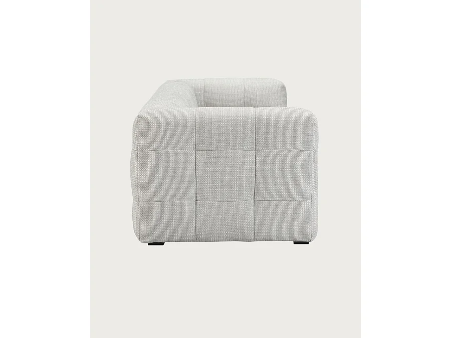 Alto - Canapé capitonné 3 places en tissu