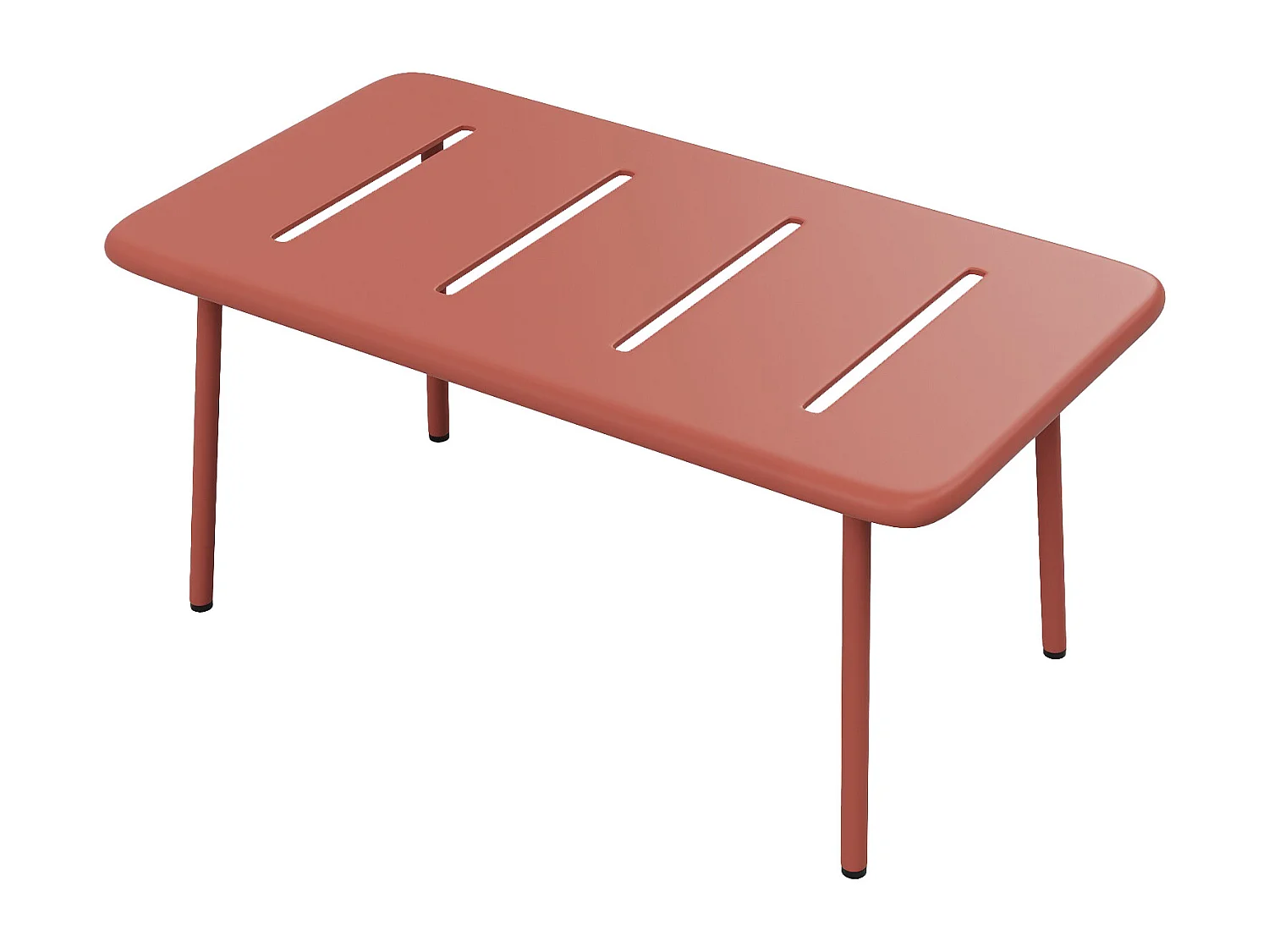 Table basse de jardin en métal - Terracotta - BIRMOS de MYLIA