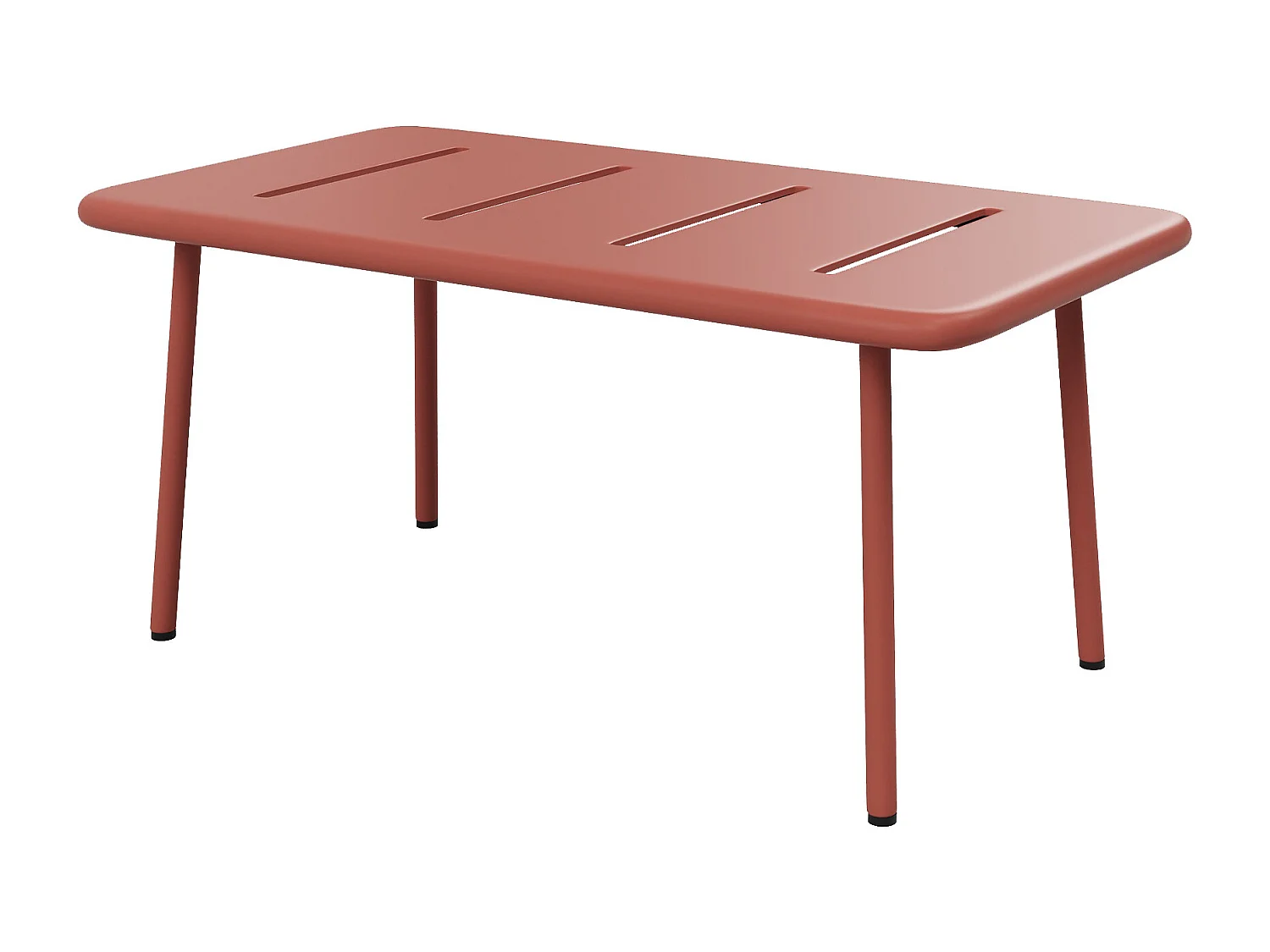 Table basse de jardin en métal - Terracotta - BIRMOS de MYLIA