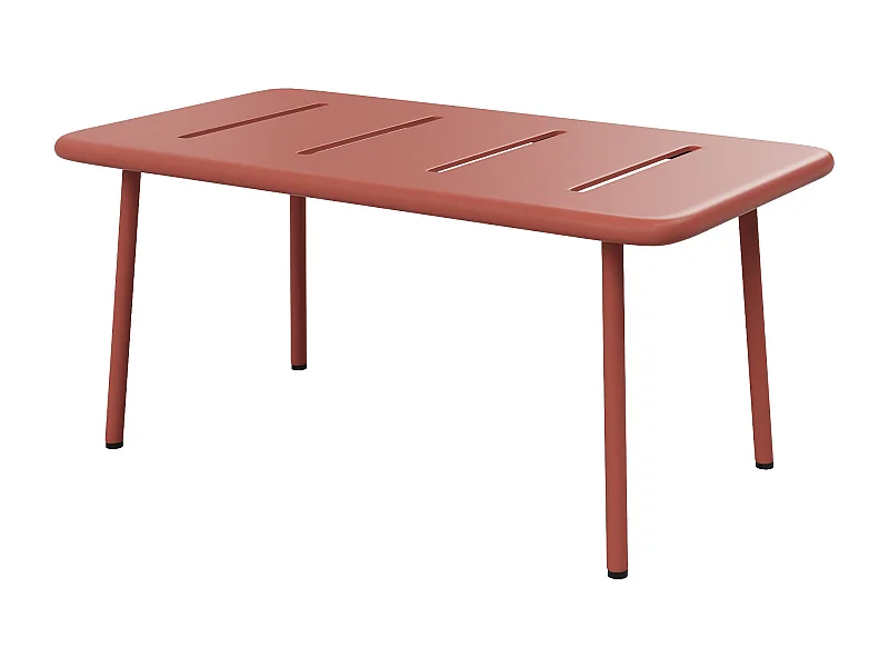 Table basse de jardin en métal - Terracotta - BIRMOS de MYLIA