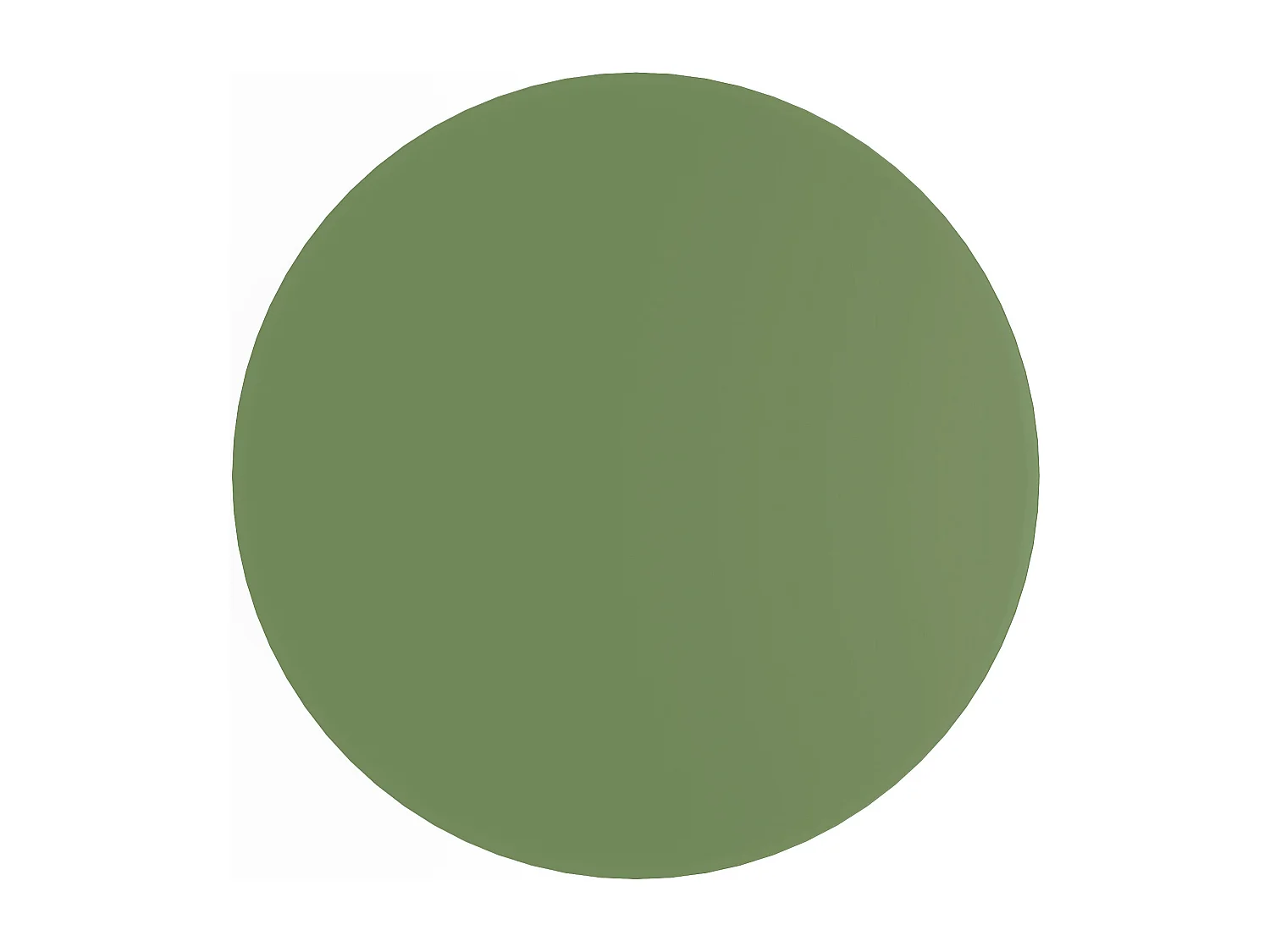 Table ronde de jardin D.60 cm en métal - Vert - NILY de MYLIA