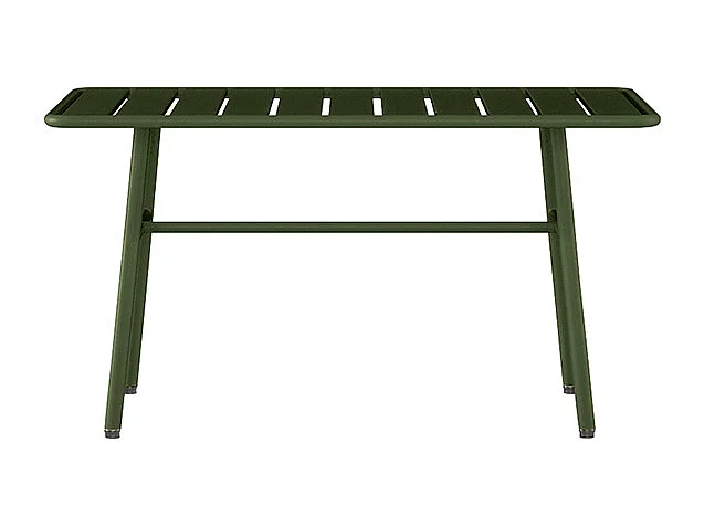 Mesa de centro de jardim em metal - Caqui - MIRMANDE de MYLIA