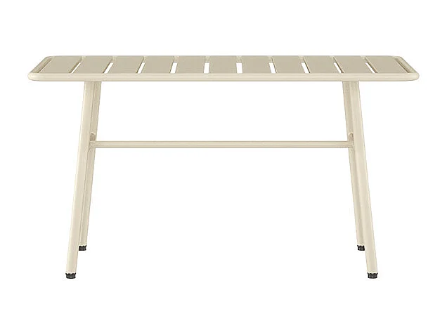 Mesa de centro de jardim em metal - Bege - MIRMANDE de MYLIA