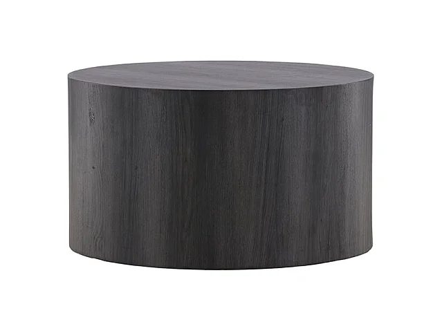 Table Basse Ronde "York" 80cm Noir
