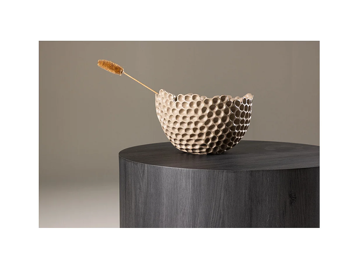 Table Basse Ronde "York" 80cm Noir