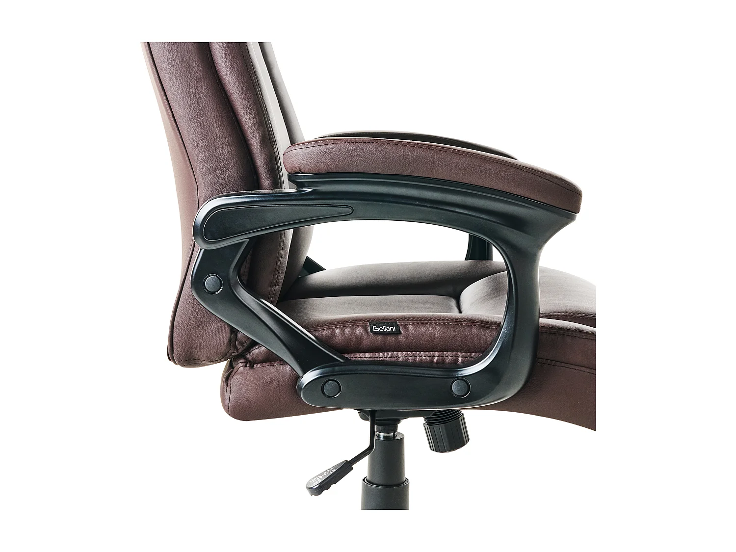 Cadeira executiva GRACEFUL Pele sintética Castanho escuro