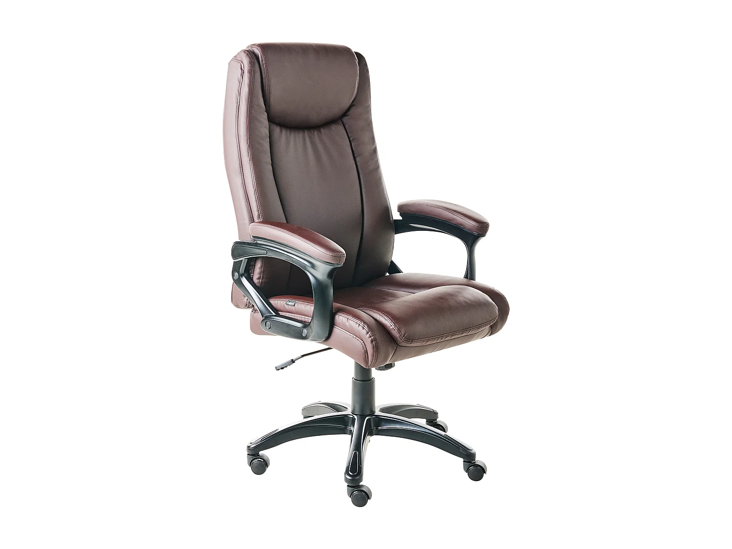 Fauteuil de bureau GRACEFUL Cuir PU Marron foncé