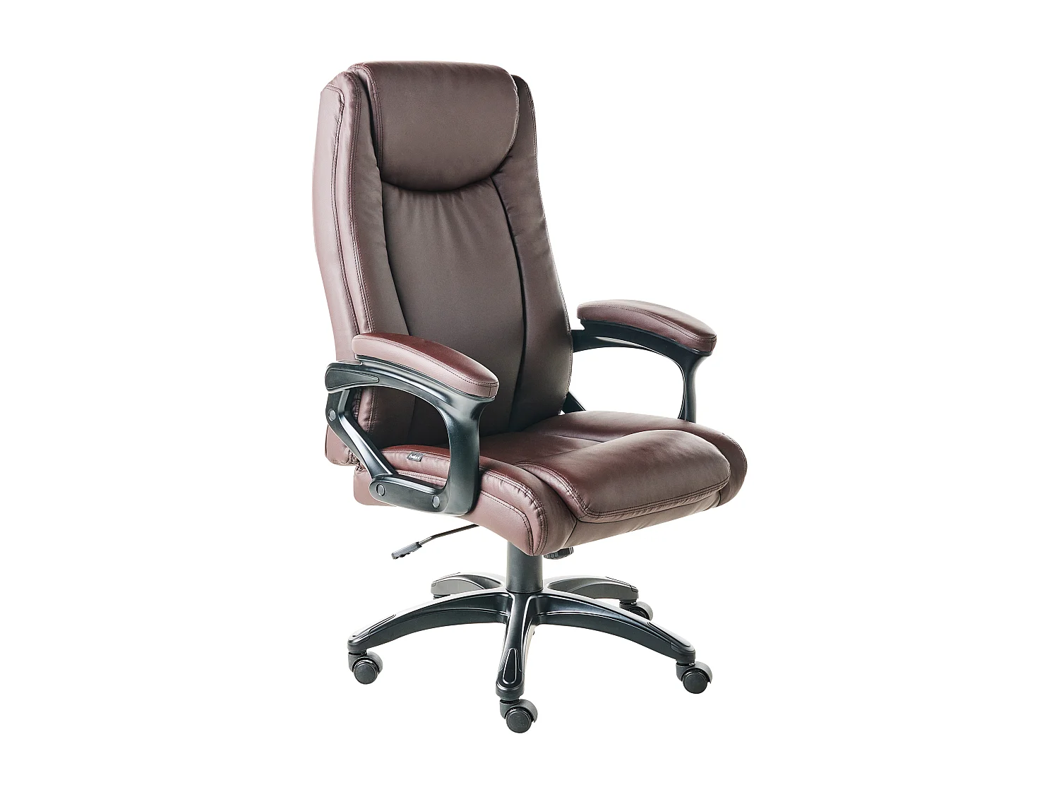 Fauteuil de bureau GRACEFUL Cuir PU Marron foncé