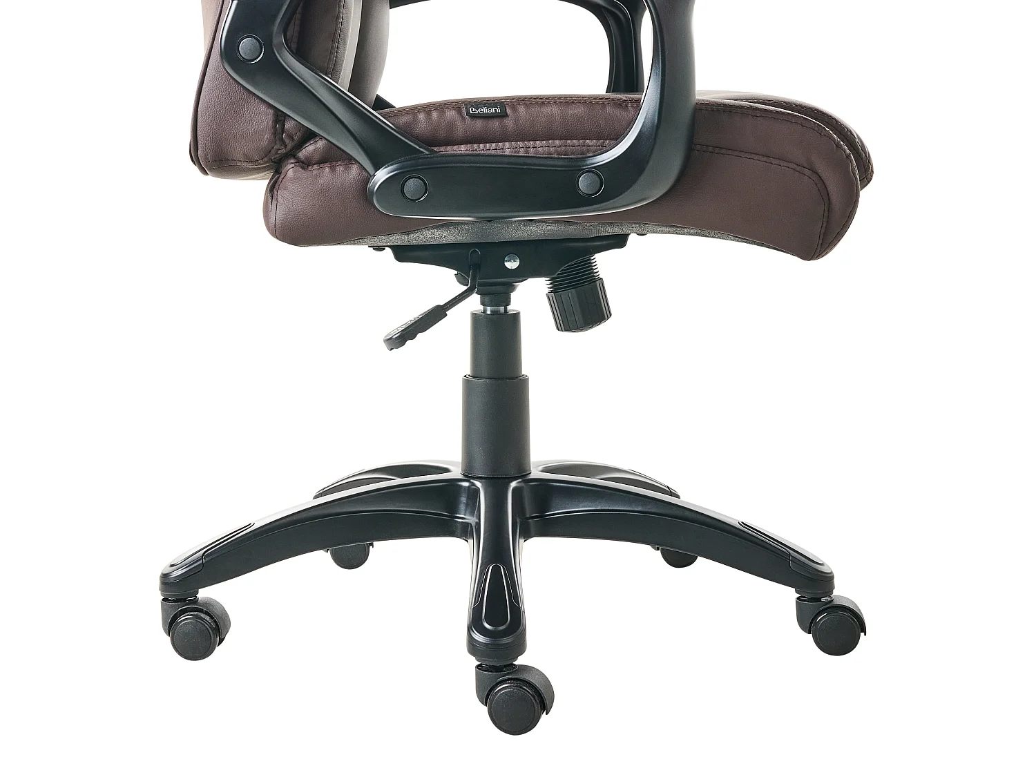 Fauteuil de bureau GRACEFUL Cuir PU Marron foncé