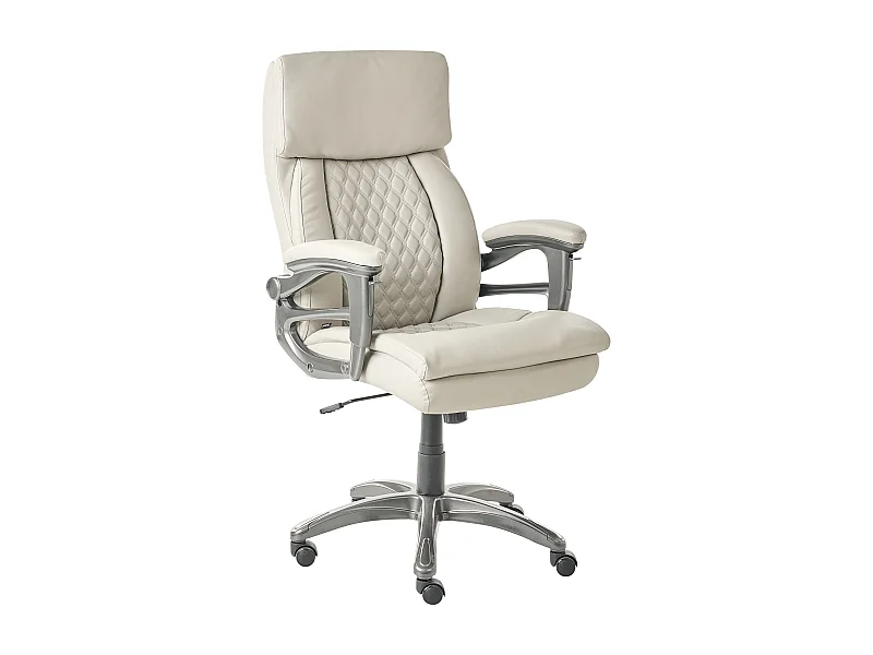 Silla ejecutiva giratoria GALLANT Piel sintética Beige