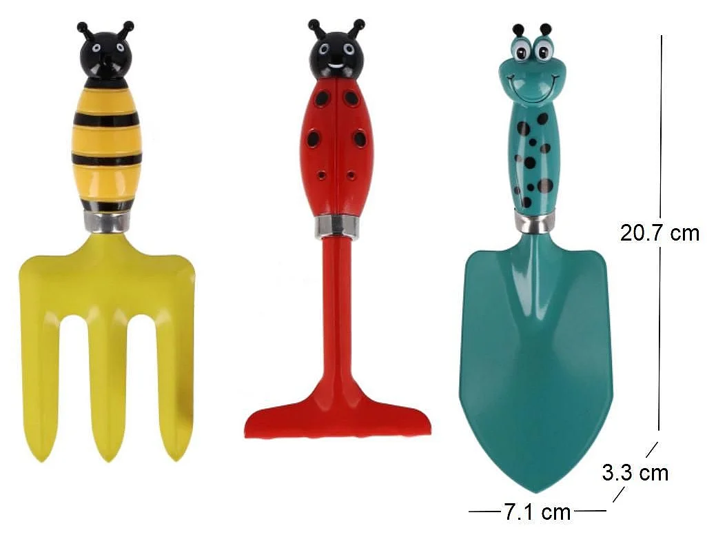 Set de 3 outils pour enfant