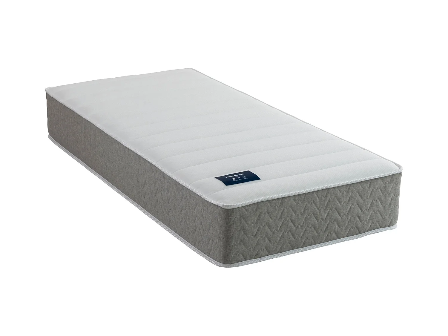 Matelas ressorts et mémoire de forme 29 cm - L'Envie - 90x200