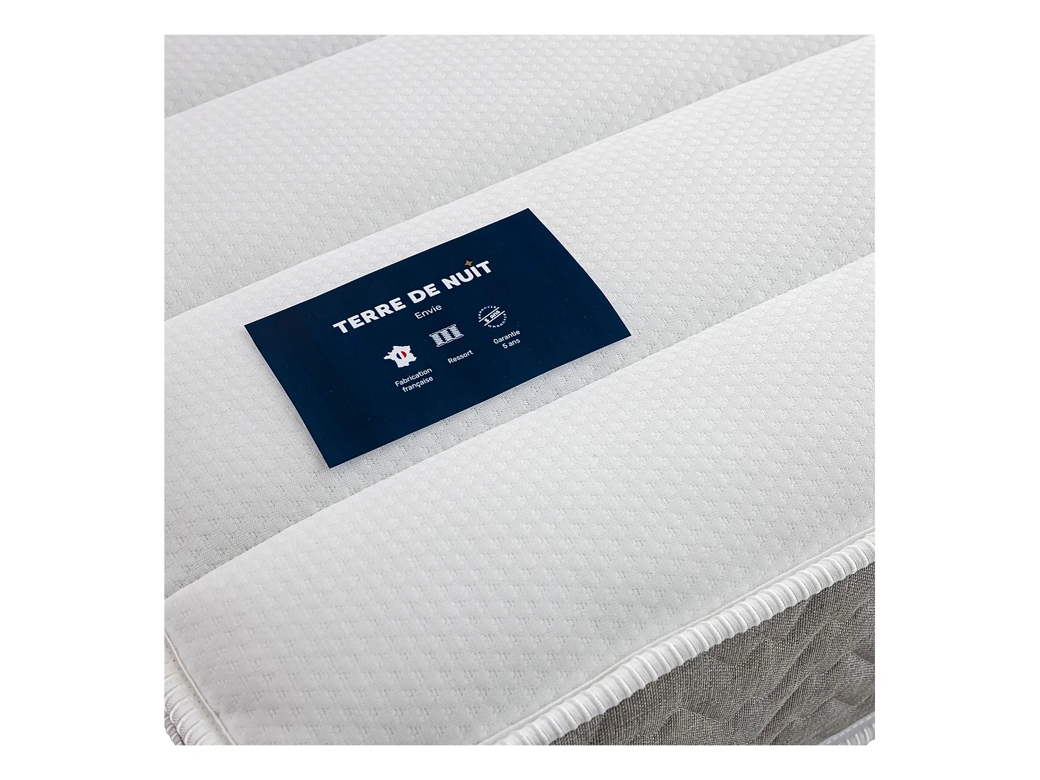 Matelas ressorts et mémoire de forme 29 cm - L'Envie - 90x200