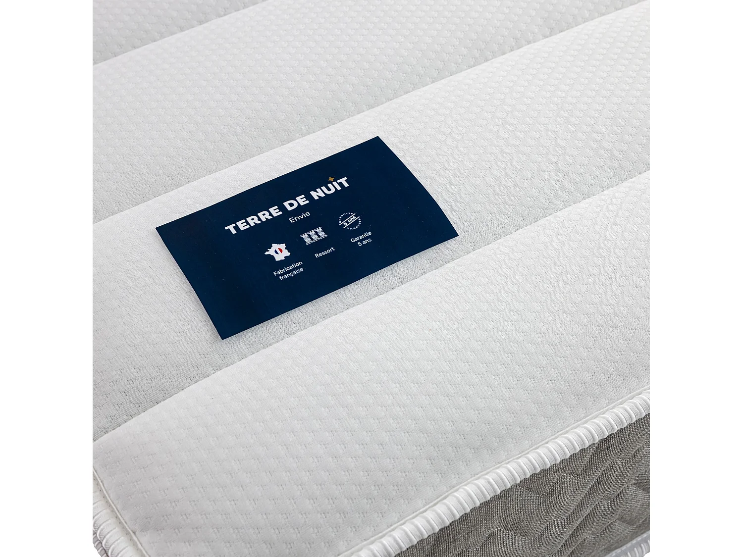 Matelas ressorts et mémoire de forme 29 cm - L'Envie - 90x200