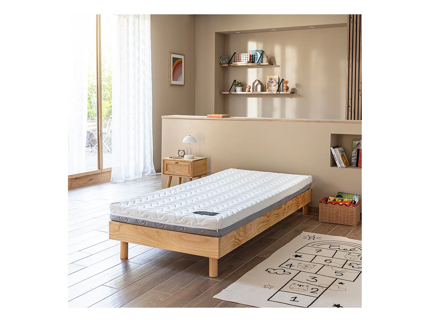 Matelas mousse 12 cm - Tranquillité 2.0 - 90x190
