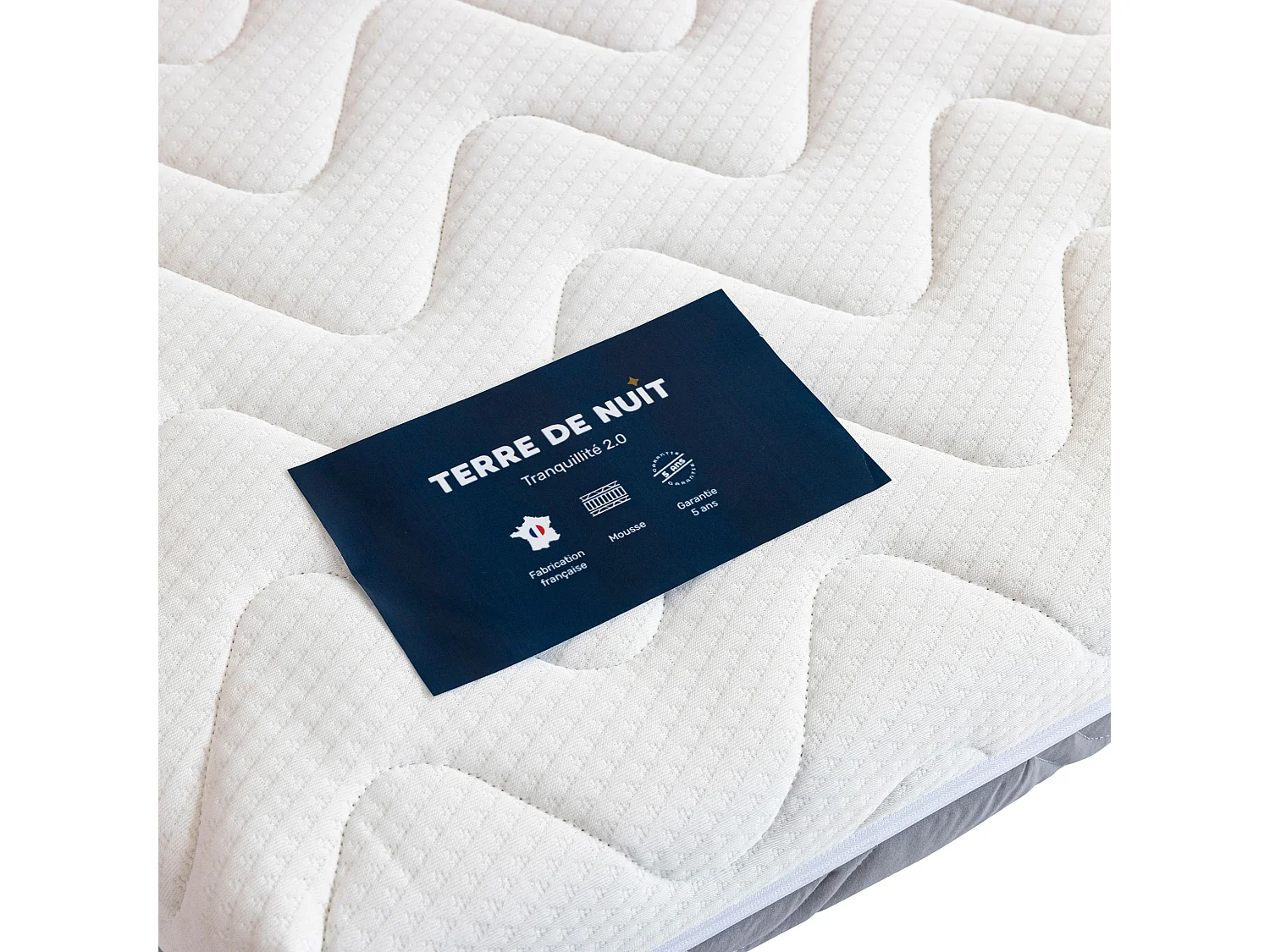 Matelas mousse 12 cm - Tranquillité 2.0 - 90x190