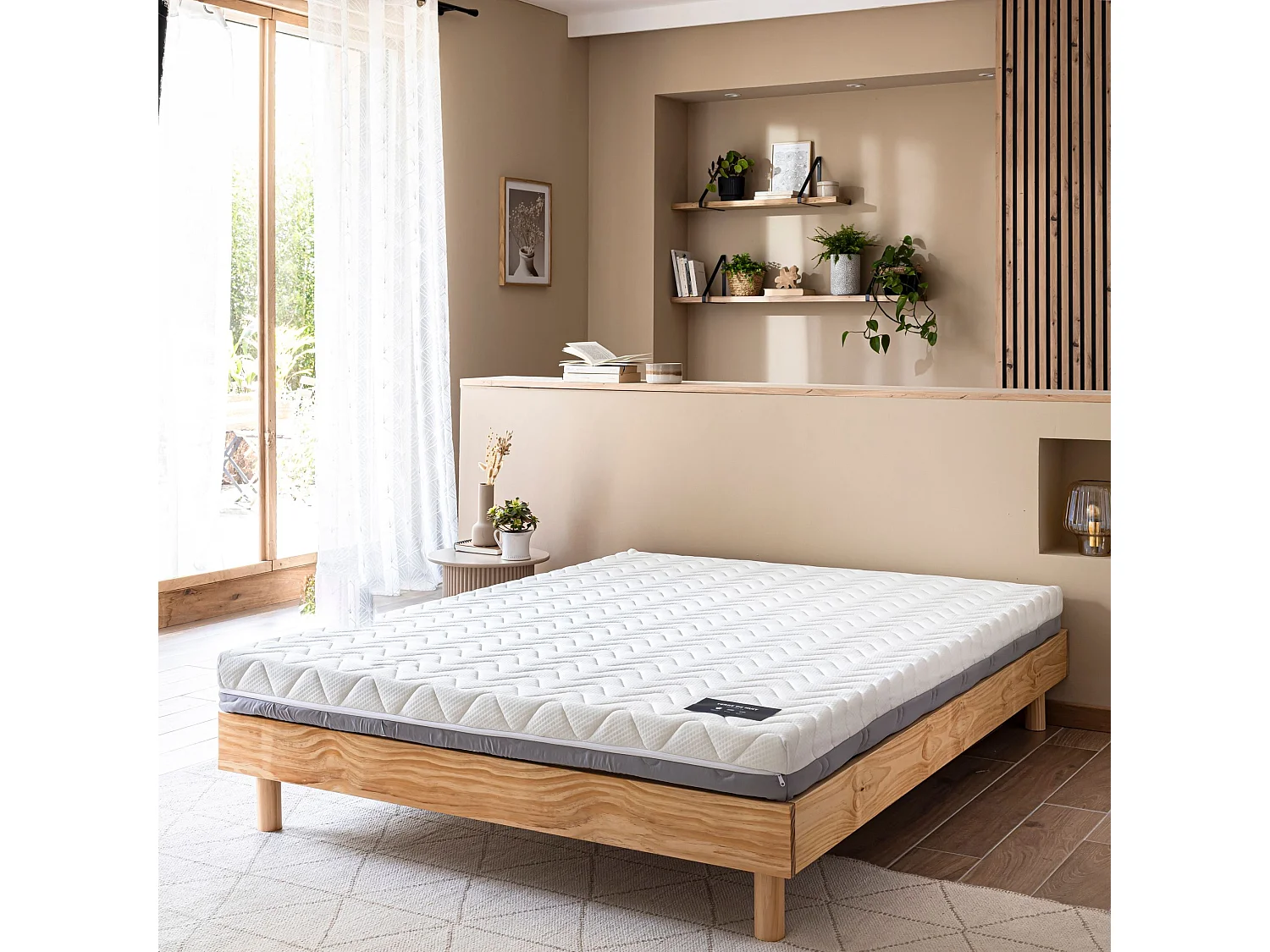 Matelas mousse mémoire de forme 12 cm - Infini - 140x190
