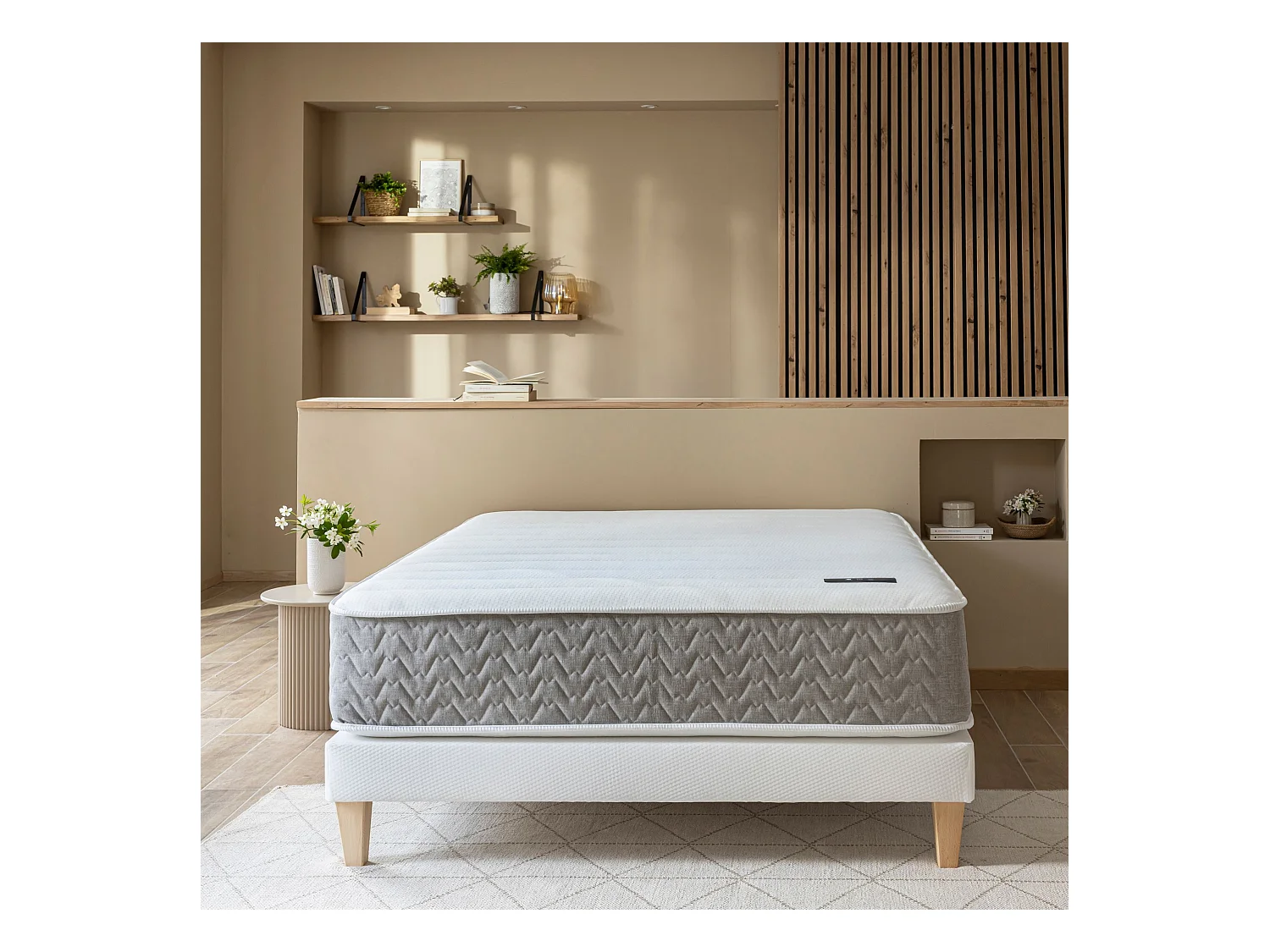 Matelas ressorts et mémoire de forme 29 cm - L'Envie - 180x200