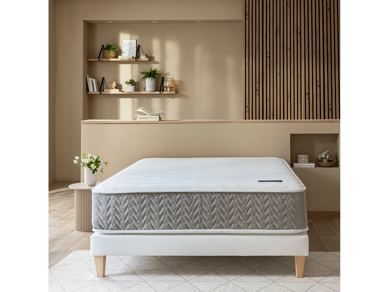 Matelas ressorts et mémoire de forme 29 cm - L'Envie - 180x200