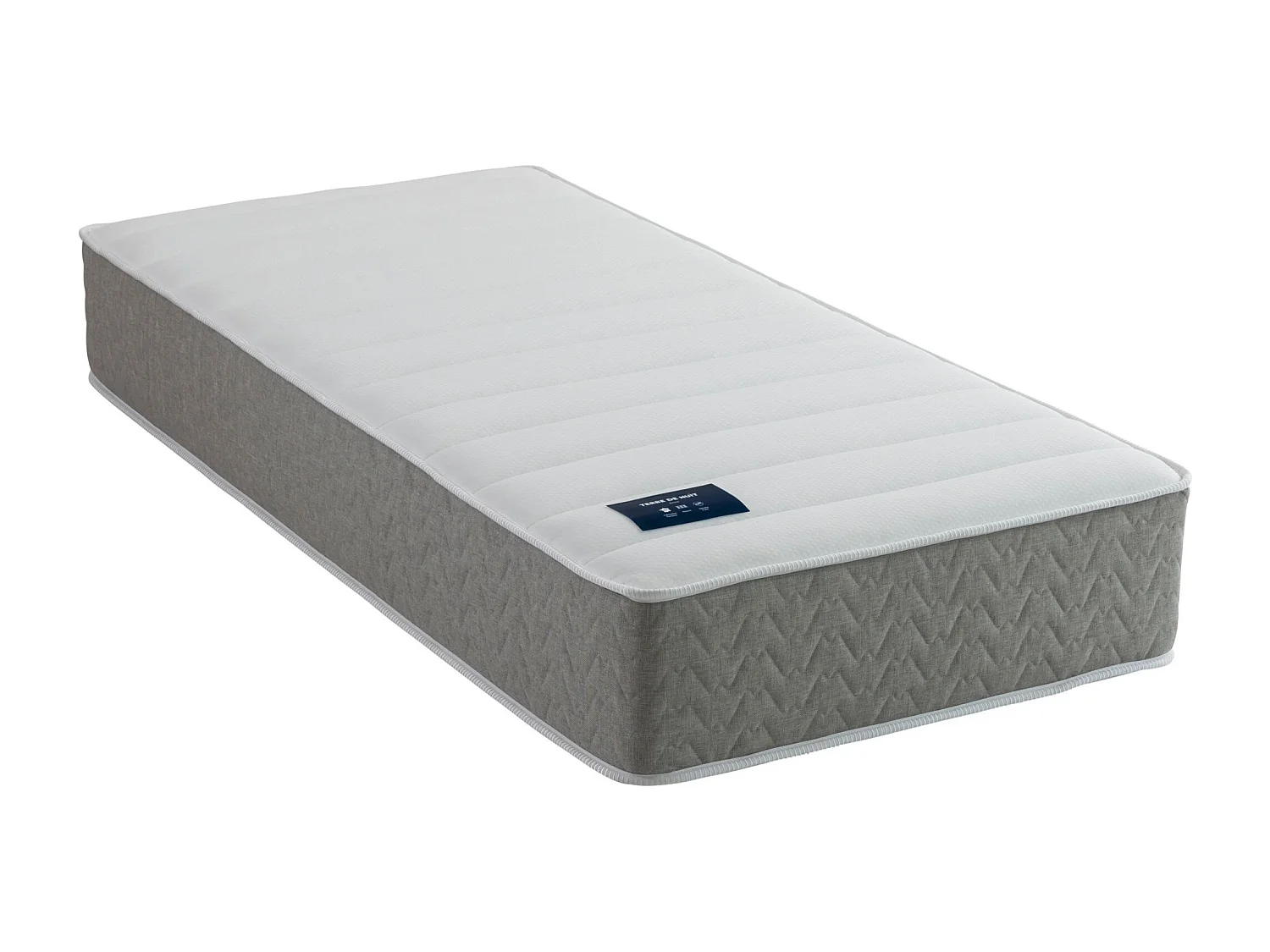 Matelas ressorts et mémoire de forme 29 cm - L'Envie - 90x190