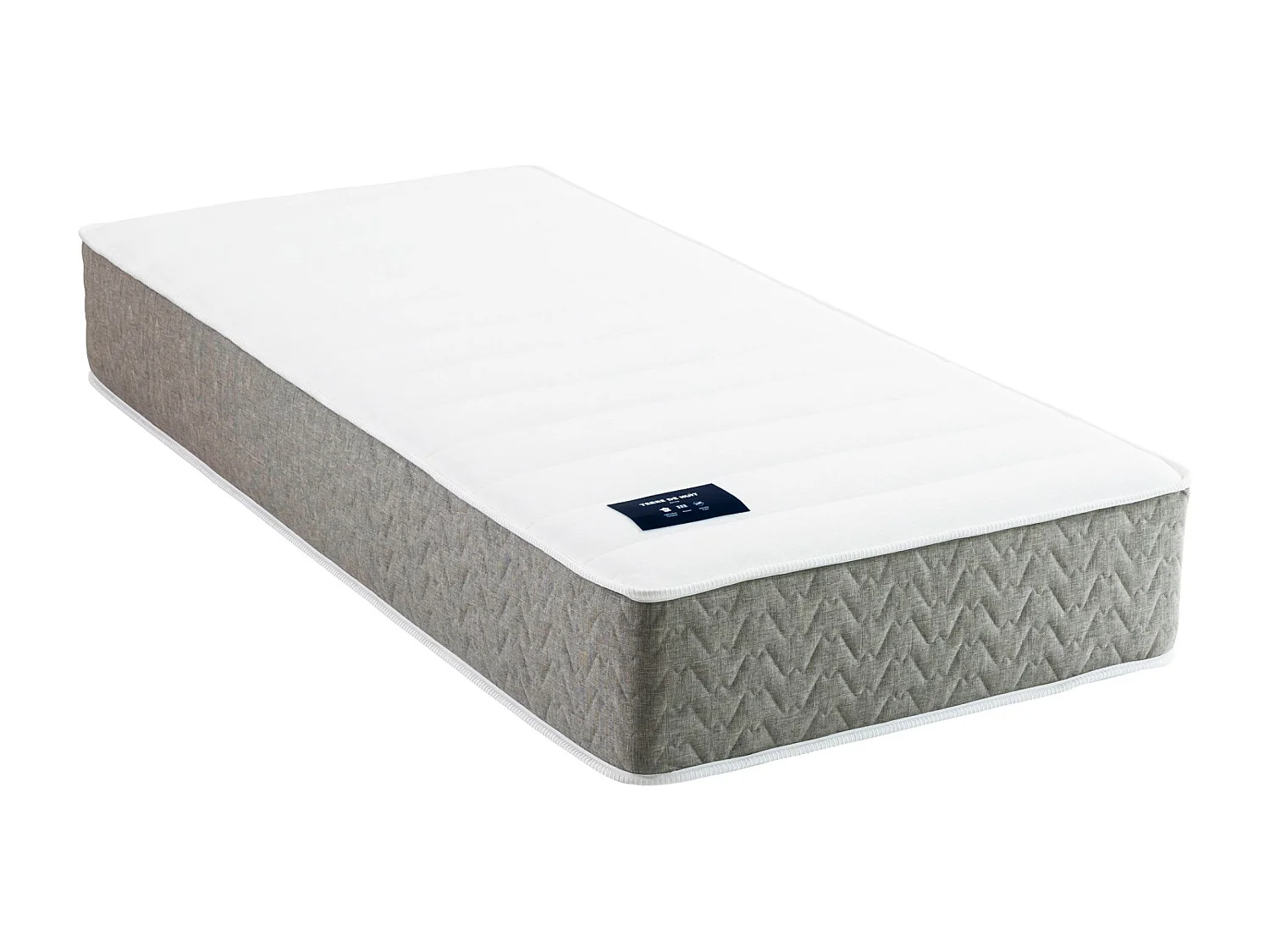 Matelas ressorts et mémoire de forme 29 cm - L'Envie - 90x190