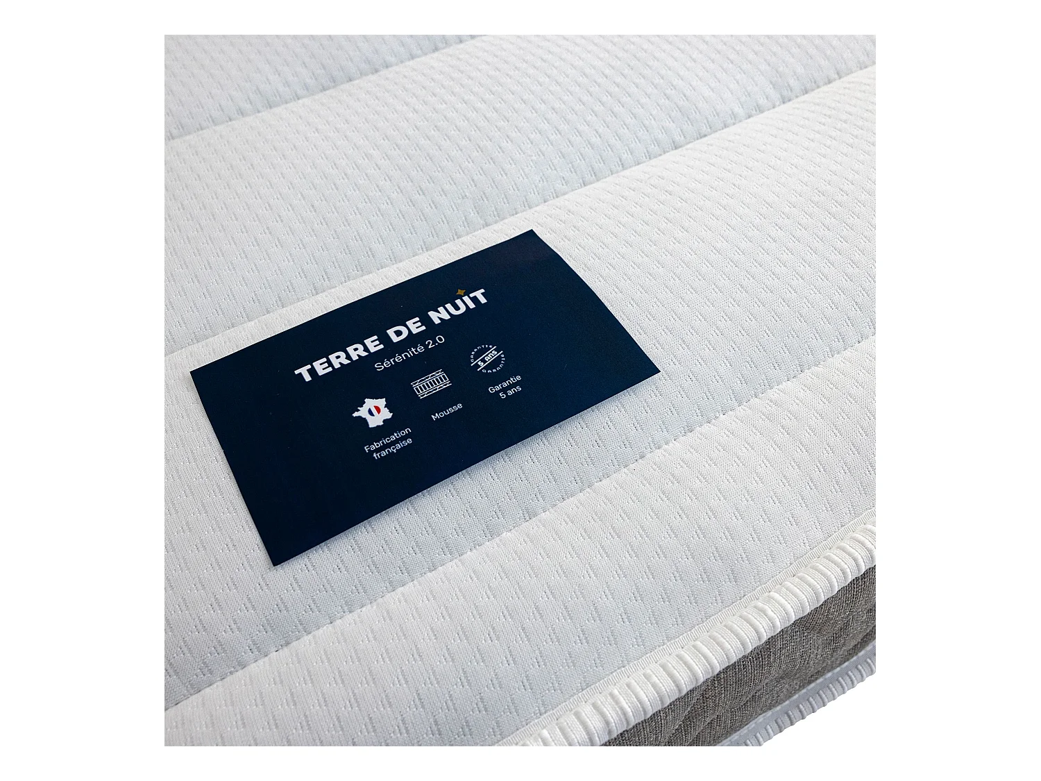 Matelas mousse 19 cm Sérénité 2.0 - 90x190