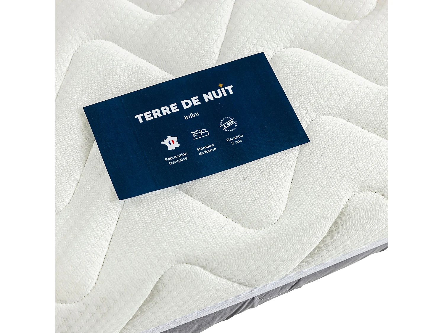 Matelas mousse mémoire de forme 12 cm - Infini - 90x200