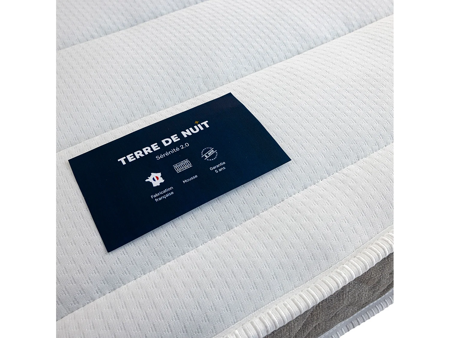 Matelas mousse 19 cm Sérénité 2.0 - 80x200