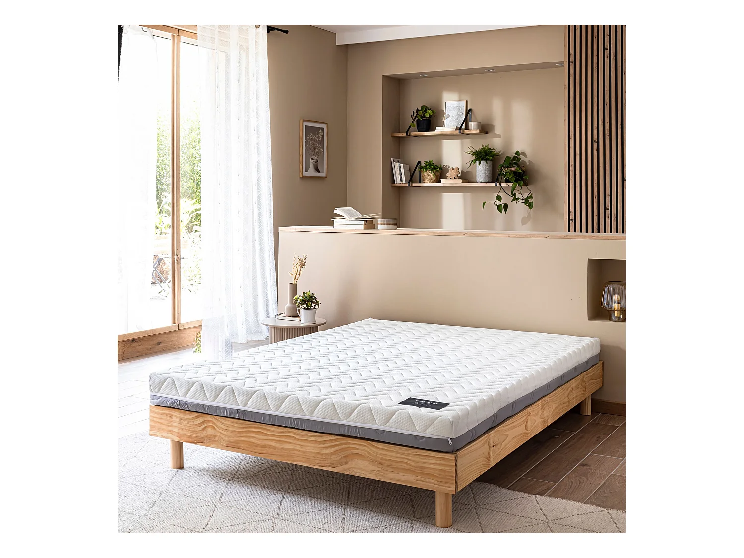 Matelas mousse mémoire de forme 12 cm - Infini - 180x200