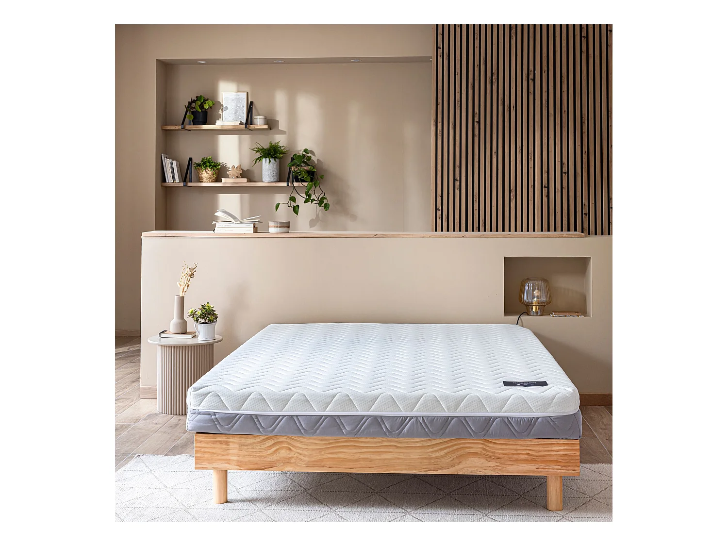 Matelas mousse & latex 16 cm - Plaisance - 160x200