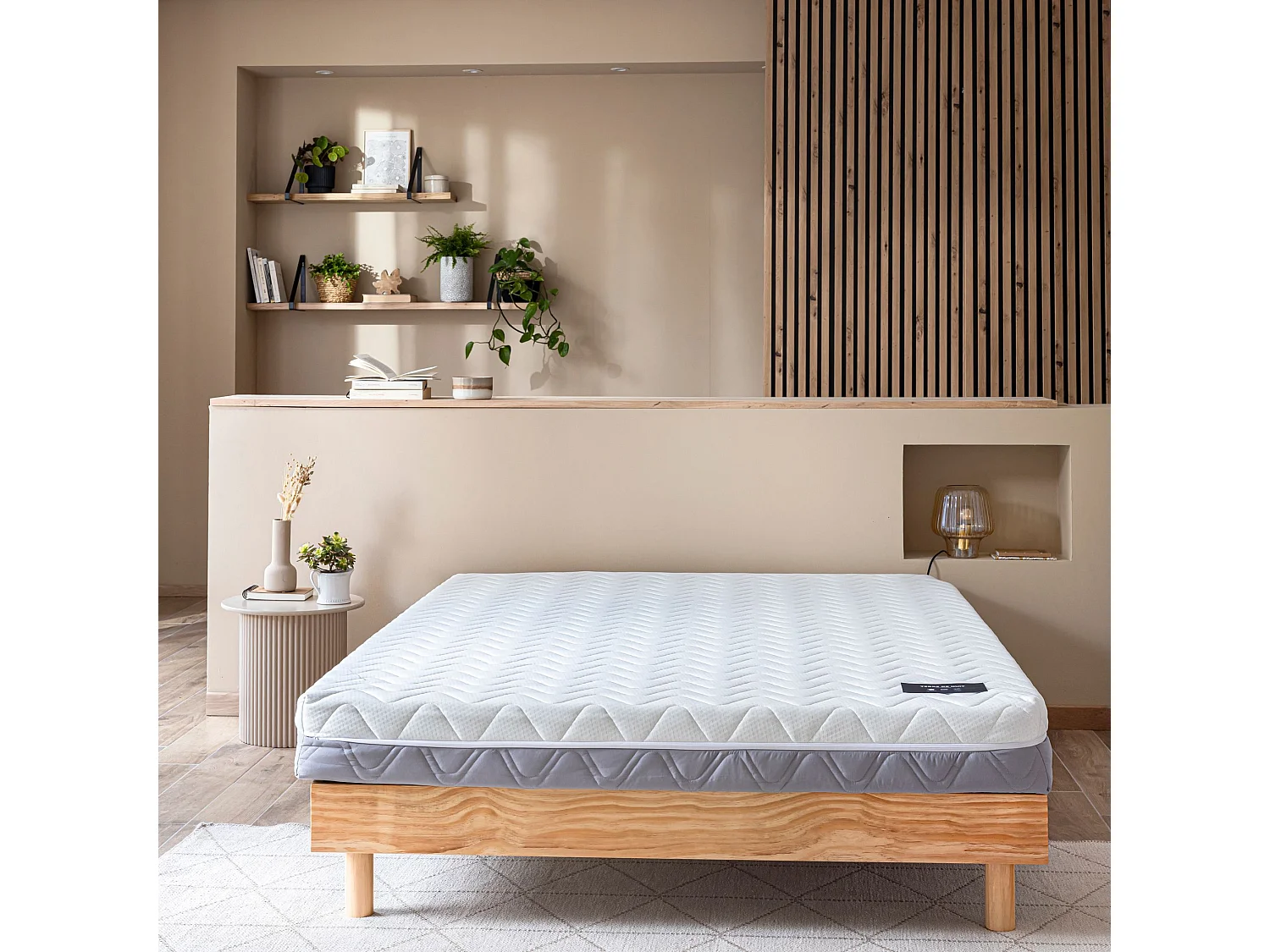 Matelas mousse & latex 16 cm - Plaisance - 140x190