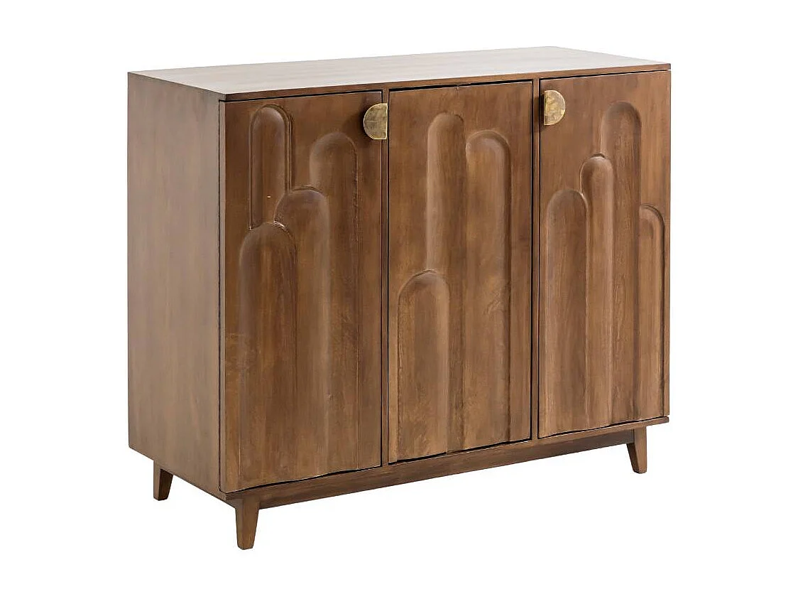 Meuble bar en bois de manguier Elio