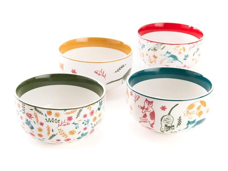 Coffret 4 mini bols Marius