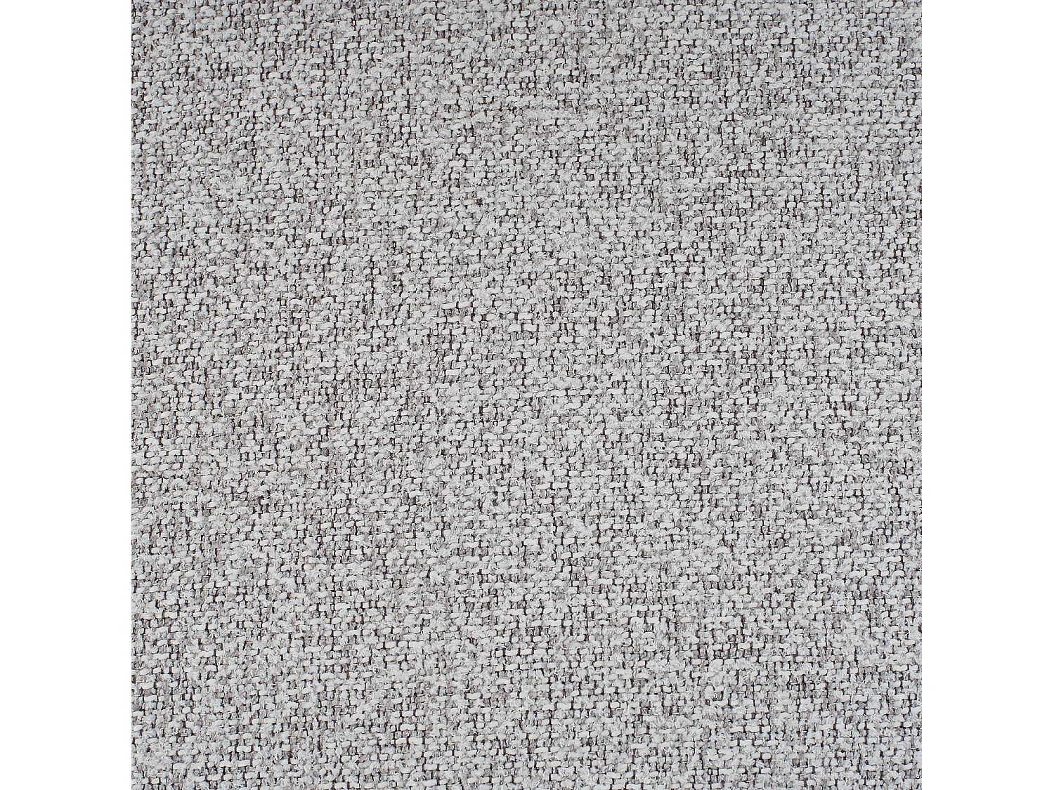 Habitat - Lot de 2 chaises en tissu texturé et chêne massif - Gris chiné - Sedino