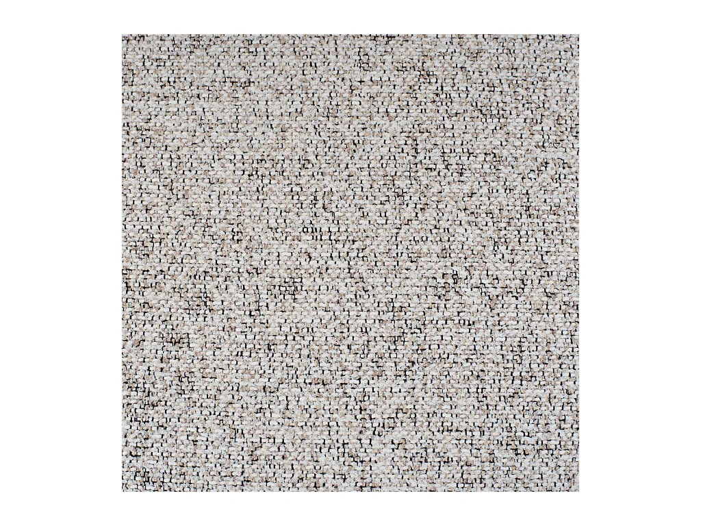 Habitat - Lot de 2 chaises en tissu texturé et chêne massif - Beige chiné - Sedino