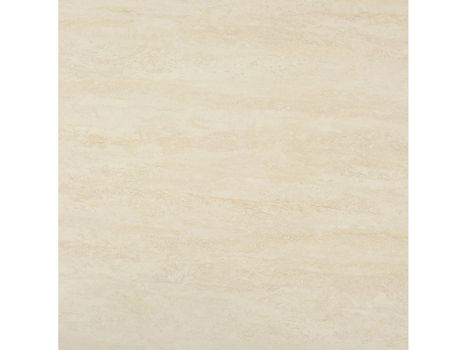 Habitat - Table ovale extensible en céramique effet travertin - Beige - Tibur