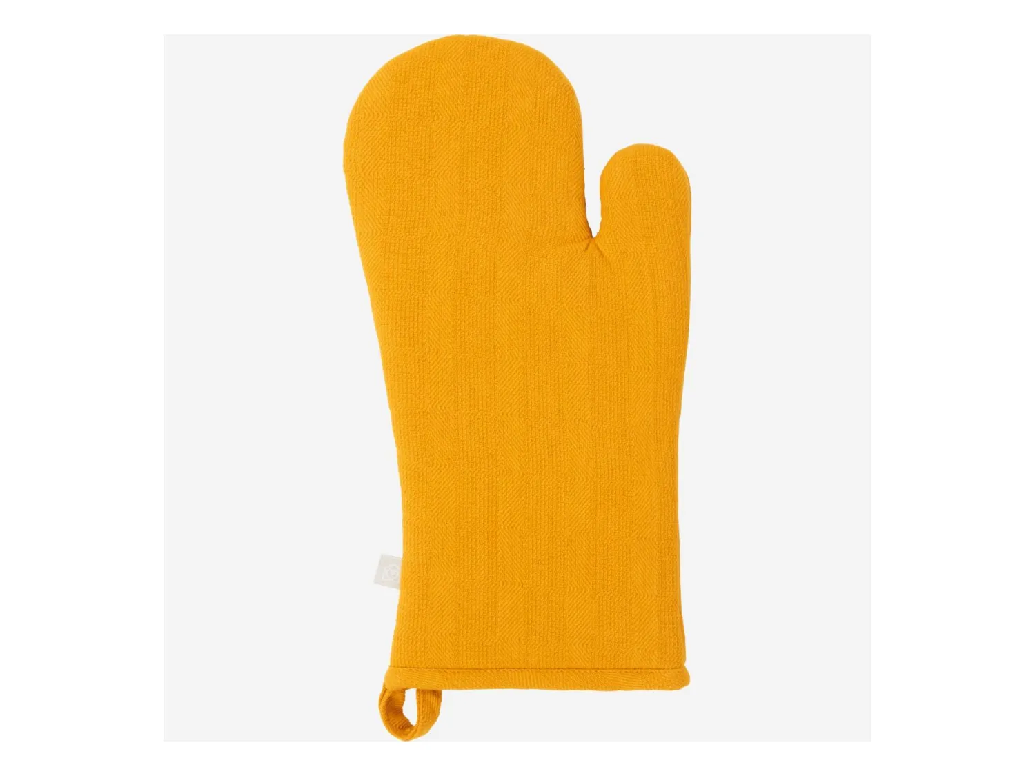 Habitat - Manique en coton jaune moutarde - Avignon