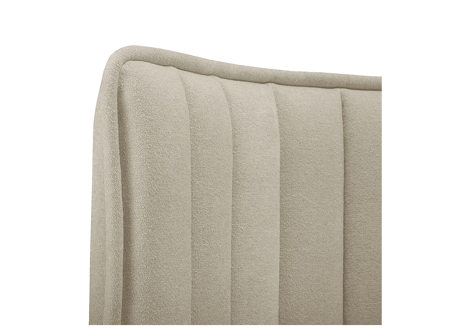 Habitat - Tête de lit en tissu 244 x 102 cm - Crème - Boudoir