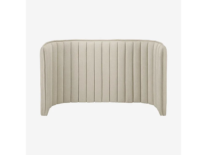 Habitat - Tête de lit en tissu 244 x 102 cm - Crème - Boudoir