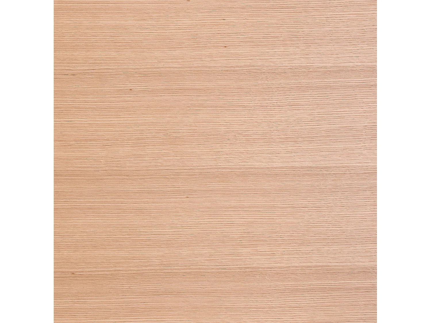 Habitat - Table rectangulaire en chêne et pieds en métal - Naturel - Uzana