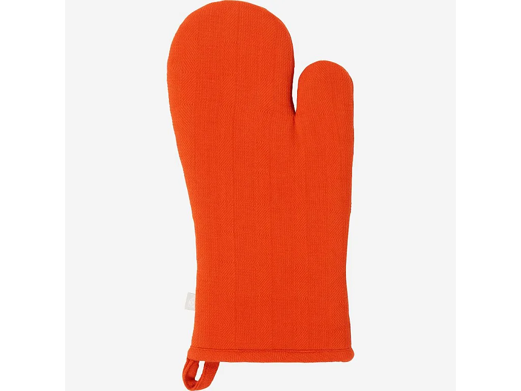 Manique en coton rouge