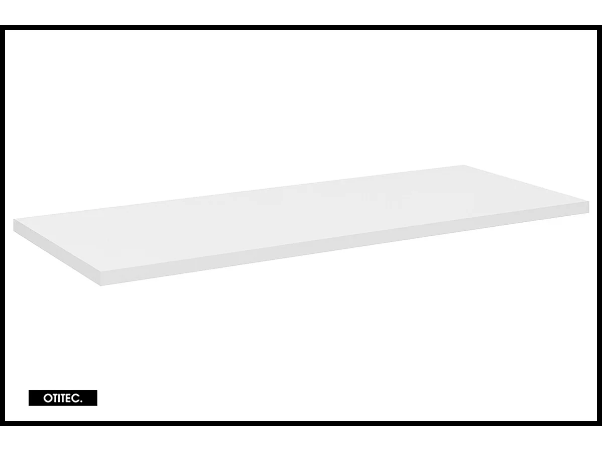 Ensemble de meuble de salle de bain - 100 cm - Oak/Blanc - avec vasque à poser - avec plan - avec colonne - 4 tiroirs - VOLTA Oak
