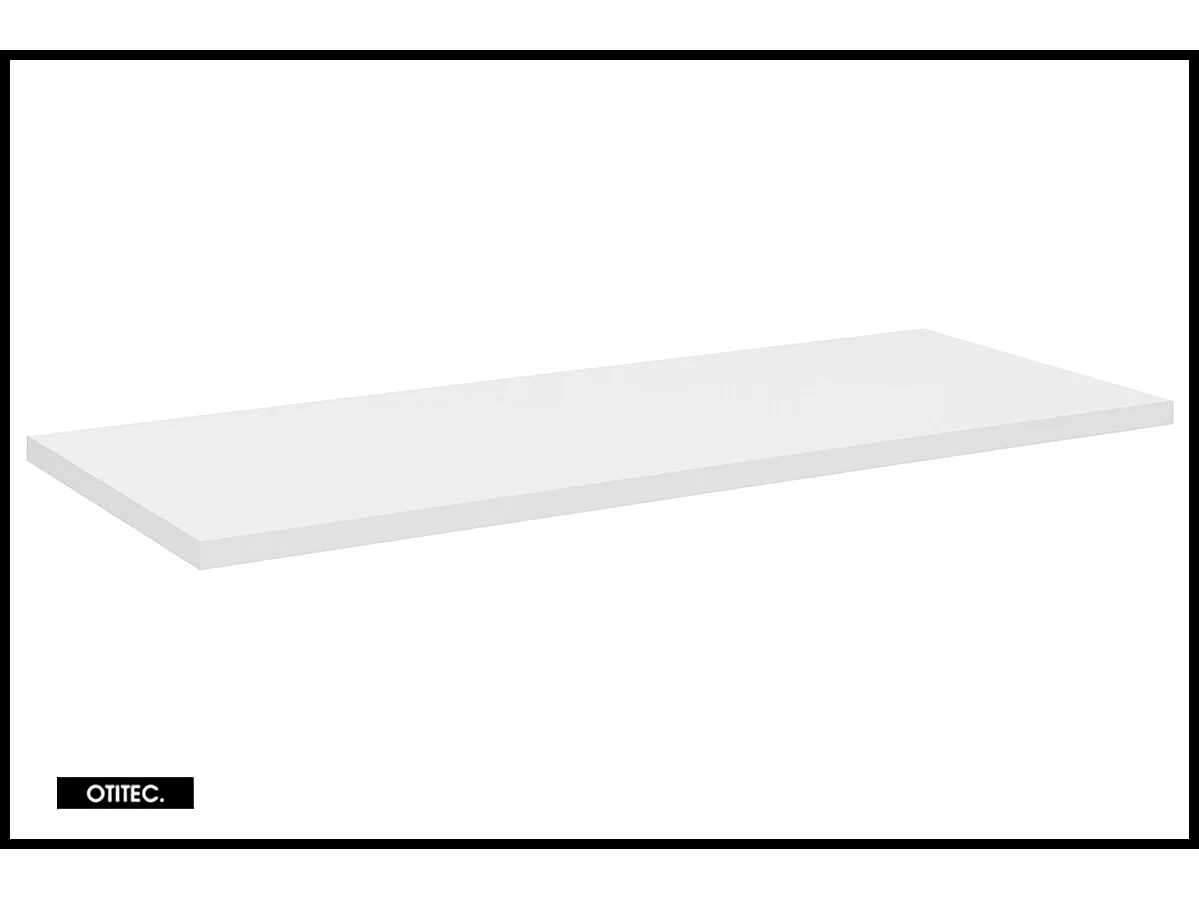 Ensemble de meuble de salle de bain - 100 cm - Oak/Blanc - avec vasque à poser - avec plan - avec colonne - 4 tiroirs - VOLTA Oak