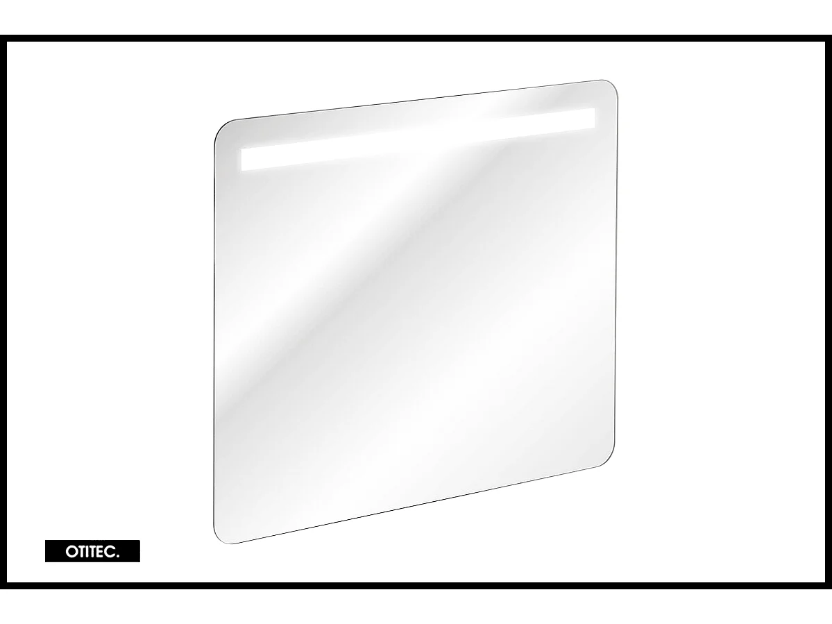 Ensemble de meuble de salle de bain - 80 cm - avec vasque à encastrer - avec colonne et Miroir - 1 tiroir - MINO