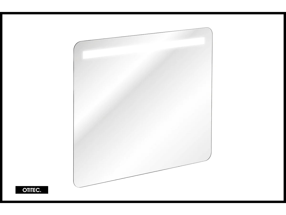 Ensemble de meuble de salle de bain - 80 cm - avec vasque à encastrer - avec colonne et Miroir - 1 tiroir - MINO