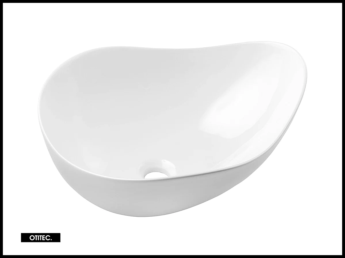 Ensemble de meubles de salle de bain - 120 cm - avec plan - avec vasque à poser - avec colonne - 2 tiroirs - SEA BEIGE