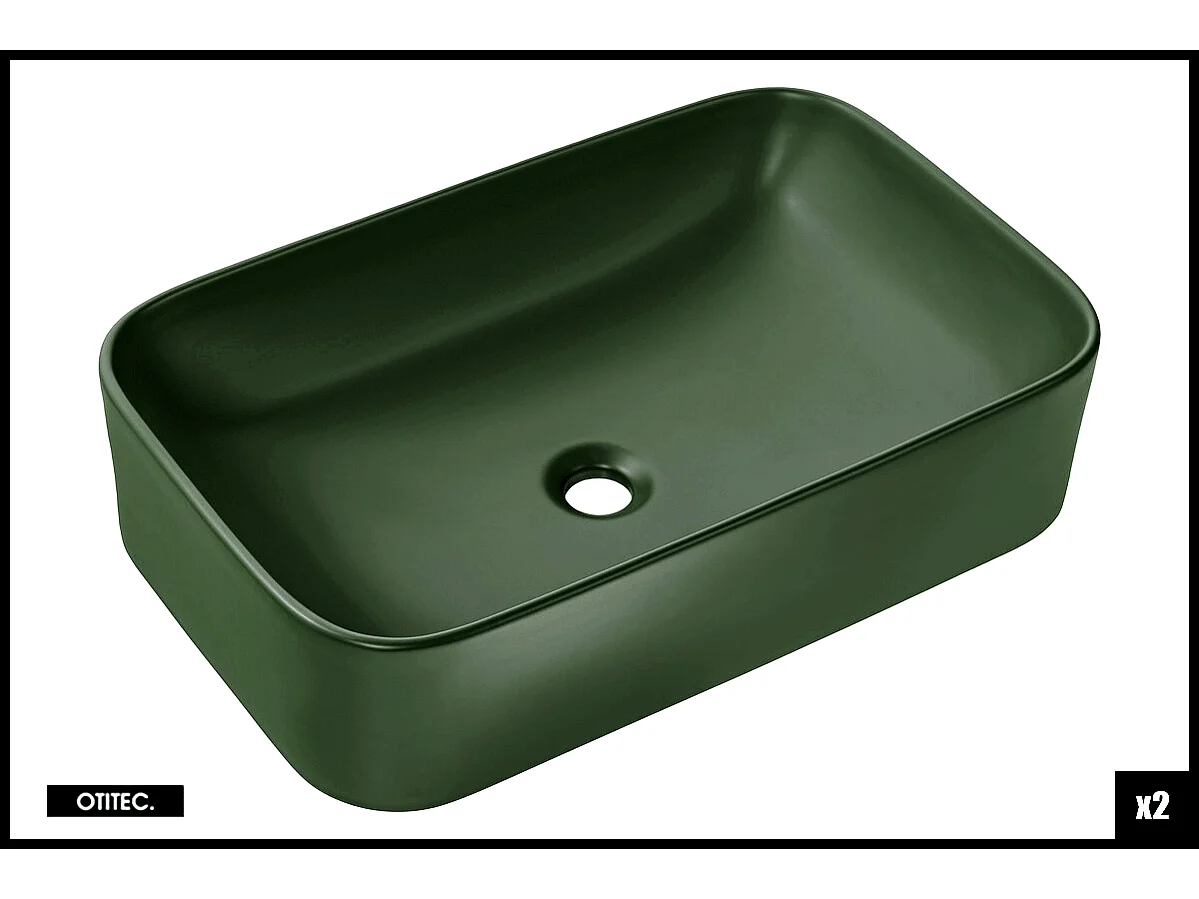 Ensemble de meuble de salle de bain - 180 cm - avec 2 vasques à poser - avec plan - avec colonne et Miroirs - 2 tiroirs - MINO