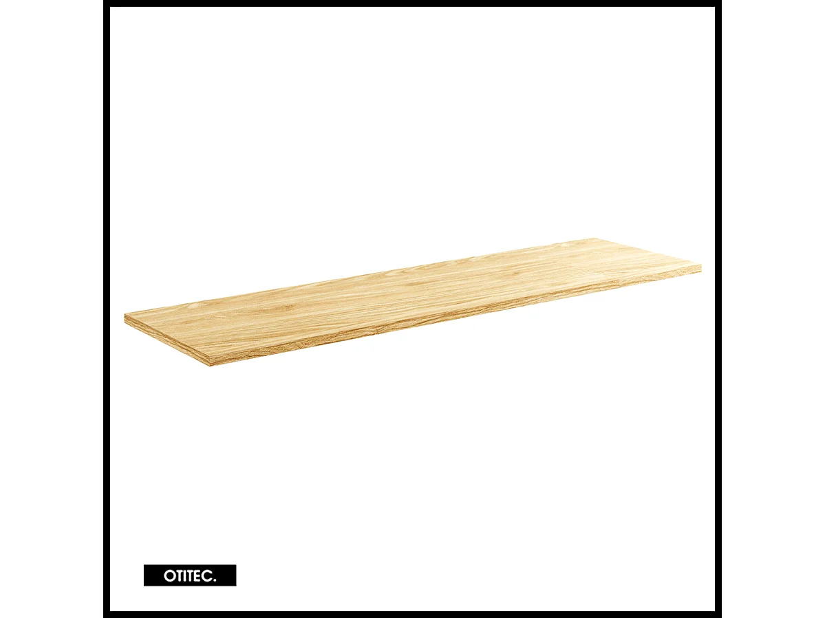 Ensemble de meuble de salle de bain - 160 cm - avec 2 vasque à poser - avec plan - avec colonne - 4 tiroirs - SETTA