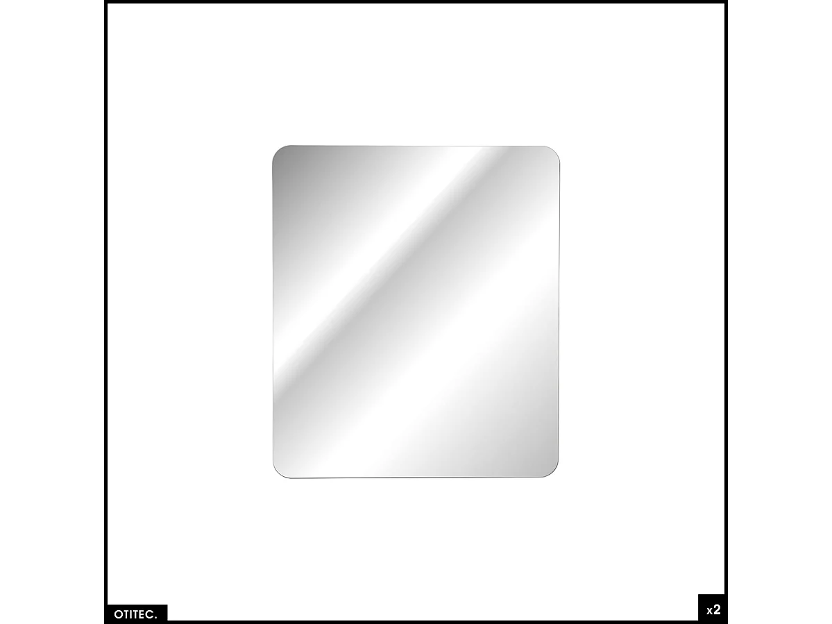 Set de meubles de salle de bain - 140 cm - avec 2 Vasques à poser et Plan - Colonne - 2 Miroirs LED - BOLD BLACK