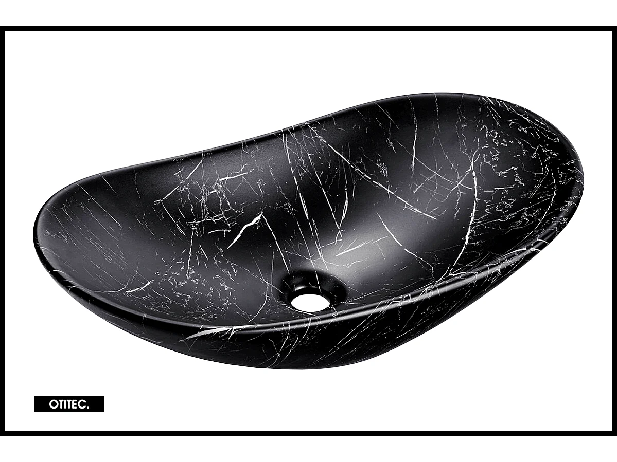 Ensemble de meuble de salle de bain - 100 cm - avec vasque à poser - avec plan - avec colonne et Miroir - 1 tiroir - MINO